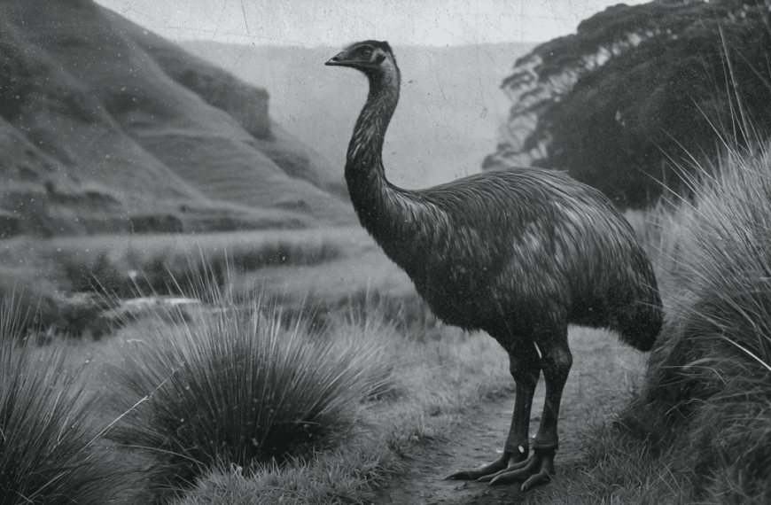 A Colossal Moa: One Of The Biggest Birds Ever To Walk The Earth Becomes 5th “De-Extinction” Species
