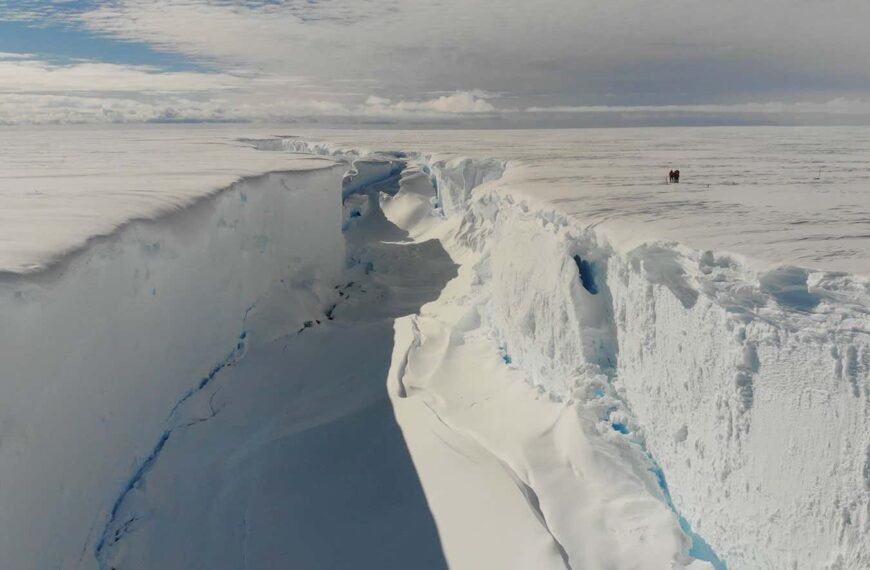 Scientists crush ice cores to predict Antarctica’s next…