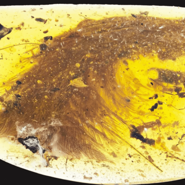 Perfectly Preserved Dinosaur Tail Found Inside 99-Million-Year-Old Amber&hellip;