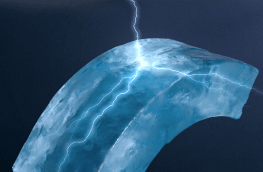 It Turns Out Bending Ice Produces Electricity, And&hellip;