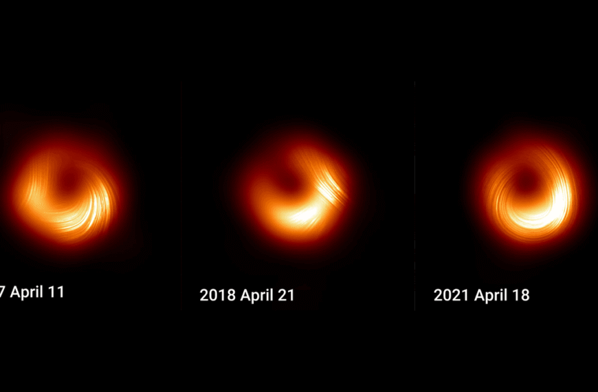 Magnetic Flip Seen Around First Photographed Black Hole Pushes “Models To The Limit”