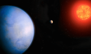 A “Super-Earth” In The Habitable Zone Is Half…