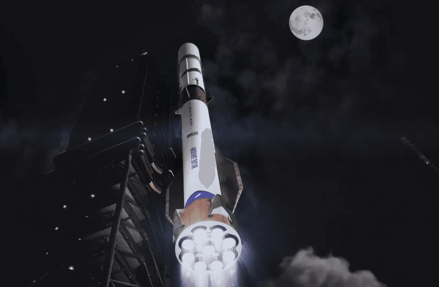 Blue Origin Just Revealed Its Latest New Glenn Rocket And It’s As Tall As SpaceX’s Starship