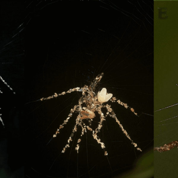 Spiders Make “Scarecrows” Of Bigger Spiders Out Of&hellip;