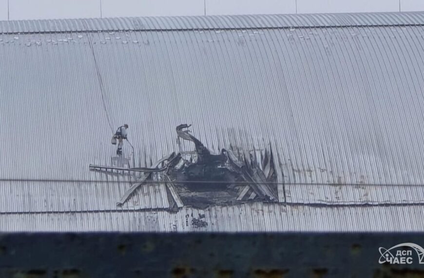 Chernobyl’s Protective Shield Is Broken After A Drone Strike, Warns UN Nuclear Watchdog