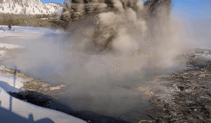 USGS Camera Catches A “Dirty Eruption” At Yellowstone’s&hellip;