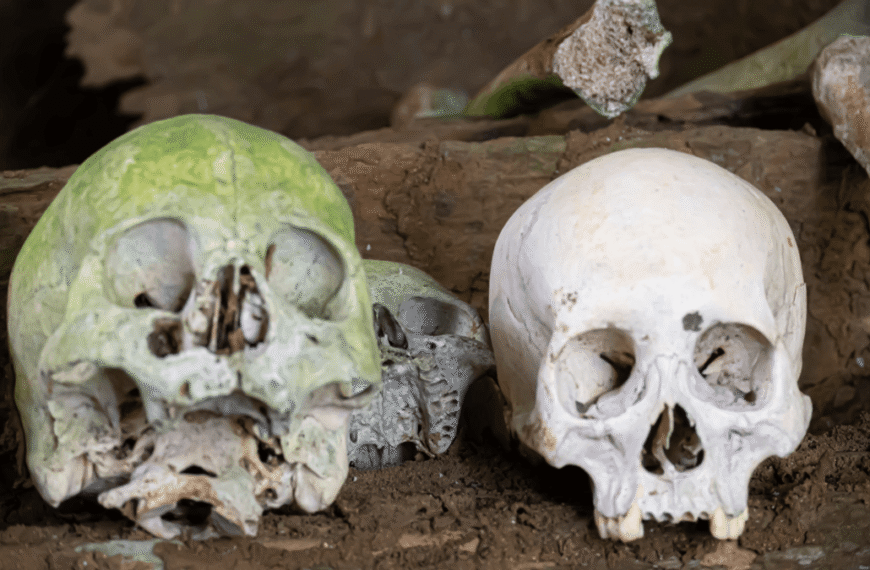 The Only Known (Nearly) Complete Green Mummy Just&hellip;