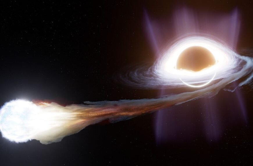 Spacetime Vortices Spotted For The First Time As Black Hole Kills A Star