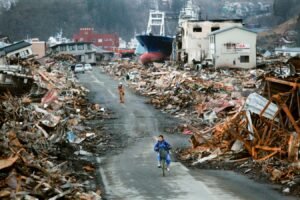 Almost the whole of Japan moved eastward after&hellip;