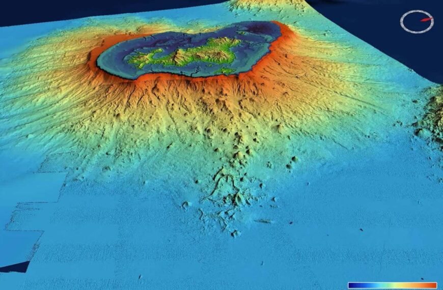 A volcano has erupted remnants of Earth’s primordial magma ocean